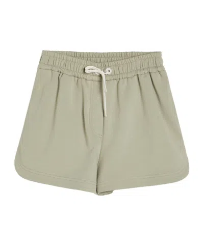 Brunello Cucinelli Kids' Drawstring Shorts In Multi