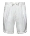Brunello Cucinelli Drawstring Shorts In White