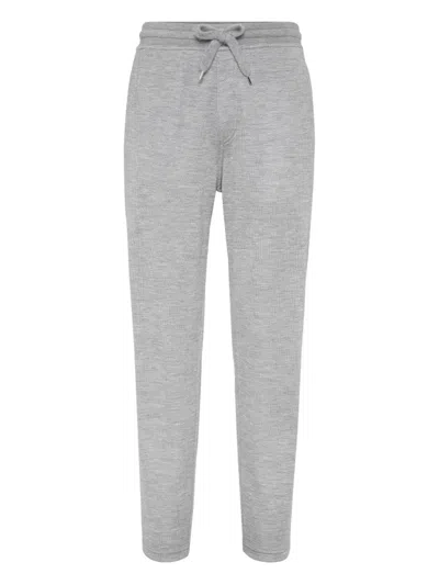 BRUNELLO CUCINELLI DRAWSTRING SLIM-FIT JOGGERS