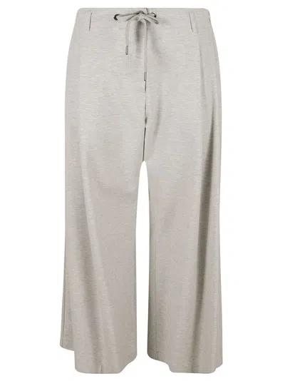 Brunello Cucinelli Drawstring Sport Pants In Grey