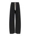 Brunello Cucinelli Cashmere Joggers Pants Gray In Black