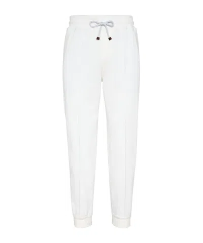 BRUNELLO CUCINELLI BRUNELLO CUCINELLI DRAWSTRING TAPERED TRACK PANTS