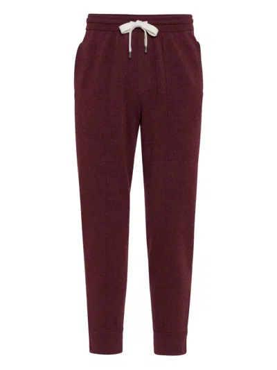 BRUNELLO CUCINELLI DRAWSTRING TRACK PANTS