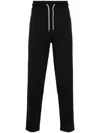 Brunello Cucinelli Elastic Waistband Casual Pants In Black