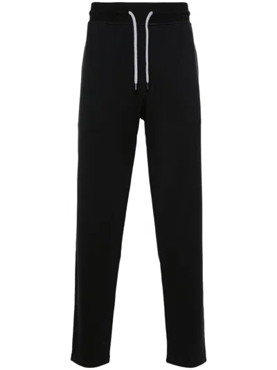 Brunello Cucinelli Drawstring Track Pants In Black