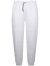 Brunello Cucinelli Drawstring Tapered-leg Joggers In Grey