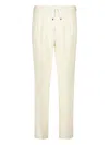Brunello Cucinelli Corduroy Trousers In White
