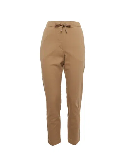 Pre-owned Brunello Cucinelli Drawstring Trousers In Neutral