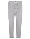 BRUNELLO CUCINELLI BRUNELLO CUCINELLI DRAWSTRING WAIST PLAIN TRACK PANTS