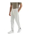 Brunello Cucinelli Drawstring Waist Sweatpants In White