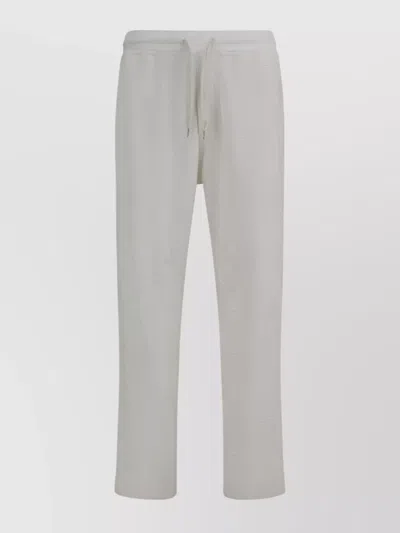 BRUNELLO CUCINELLI DRAWSTRING WAISTBAND COTTON SWEATPANTS