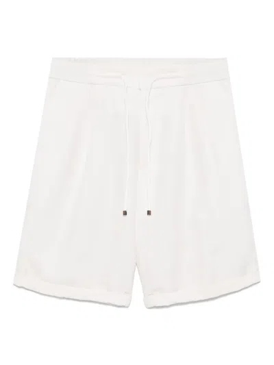 BRUNELLO CUCINELLI DRAWSTRING-WAISTBAND SHORTS