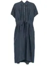 Brunello Cucinelli Dress In Blue