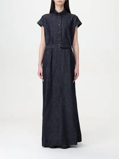 Brunello Cucinelli Dress  Woman Color Blue