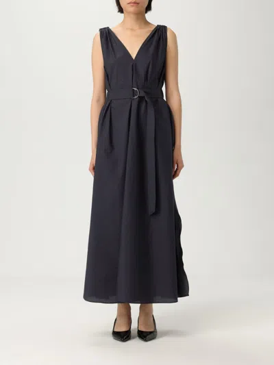 Brunello Cucinelli Dress  Woman Color Blue