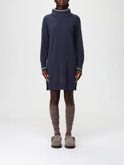 Brunello Cucinelli Dress  Woman Color Blue