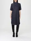 Brunello Cucinelli Dress  Woman Color Blue In Black