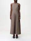 Brunello Cucinelli A-line Dress Dresses In Dark