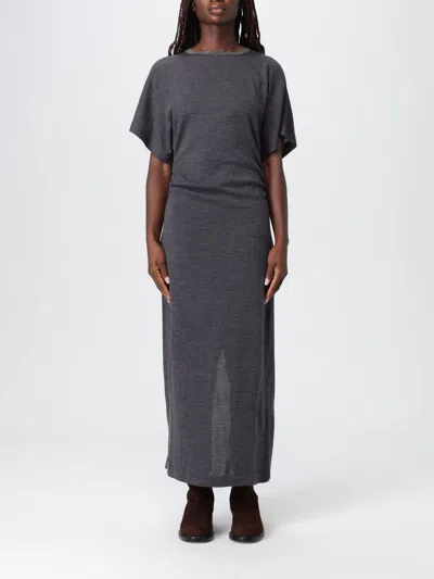Brunello Cucinelli Dress  Woman Color Grey In Gray