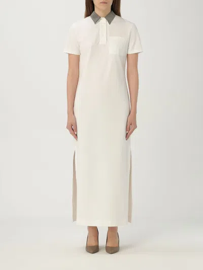 Brunello Cucinelli Dress  Woman In White