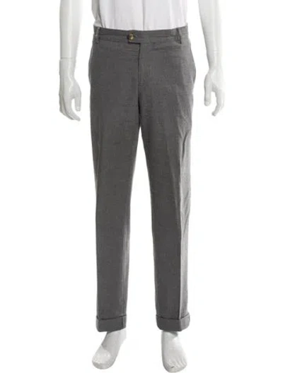 Pre-owned Brunello Cucinelli Dress Pants In Gray