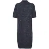 Brunello Cucinelli Dress With Dazzling Croc Motif
