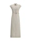 Brunello Cucinelli Women Long Linen Dress