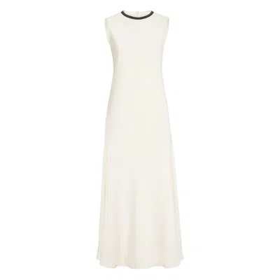 Brunello Cucinelli Dresses Neutral In White