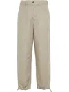 Brunello Cucinelli Linen Pants In Brown