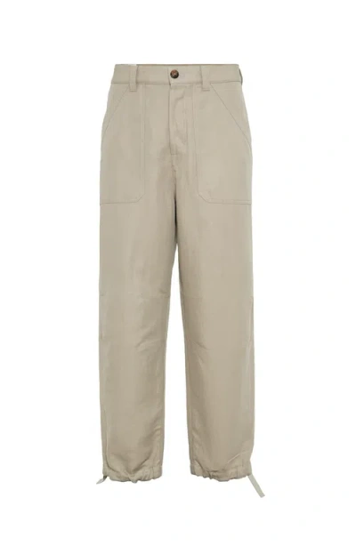 BRUNELLO CUCINELLI BRUNELLO CUCINELLI DRILL TROUSERS