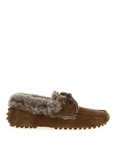 BRUNELLO CUCINELLI MOCASINES - MARRÓN