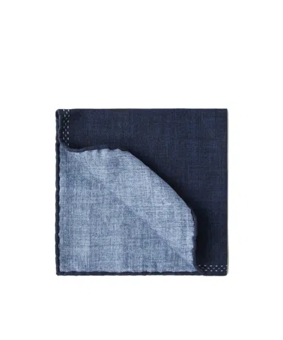 BRUNELLO CUCINELLI DUAL-TONE POCKET SQUARE