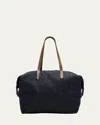 Brunello Cucinelli Duo Denim Traveler Shoulder Bag In Denim
