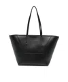 Brunello Cucinelli Calfskin Small Bc Duo Bag In Black