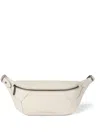 Brunello Cucinelli Duo Leather Belt Bag In White