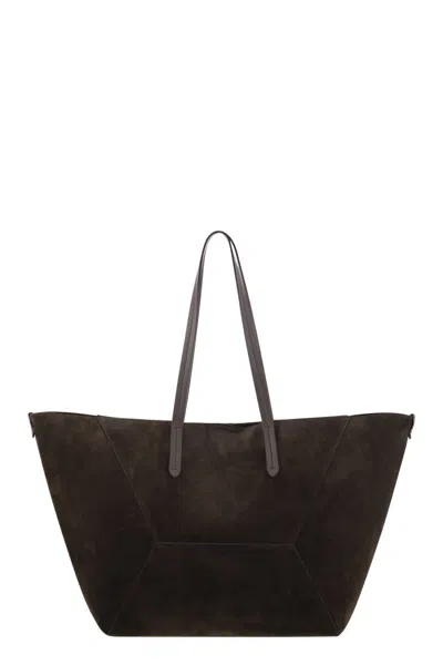 Brunello Cucinelli Duo Monili Embellished Tote Bag