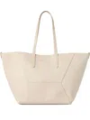 Brunello Cucinelli Small Bc Duo Leather Tote Bag In Ivory