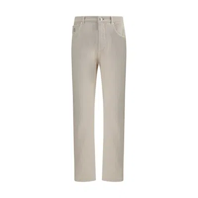 Brunello Cucinelli Dyed Jeans In Black