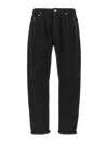 Brunello Cucinelli Men Five-pocket Traditional Fit Trousers In Light Comfort-dyed Denim In Black