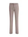 Brunello Cucinelli Dyed Pants In Gray