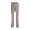 Brunello Cucinelli Dyed Pants In Nude