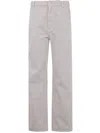 Brunello Cucinelli Straight Leg Trousers With Pockets In Gray