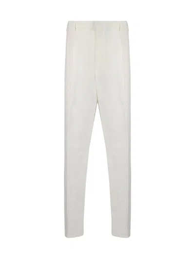 Brunello Cucinelli Dyed Pants In Neve