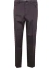Brunello Cucinelli Dyed Fabric Trousers With Pockets