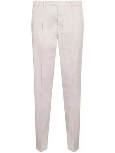 Brunello Cucinelli Dyed Trousers Denim Clothing In Beige