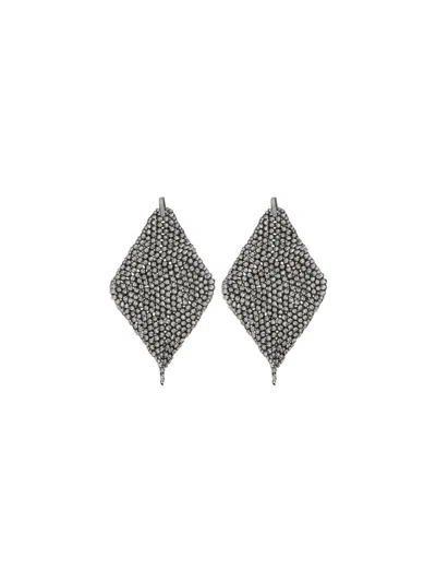 Brunello Cucinelli Earrings In Gray
