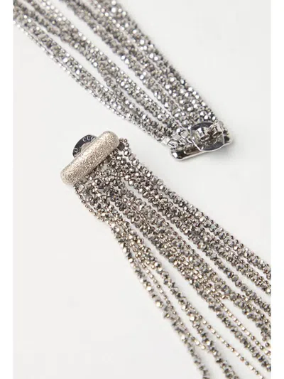Brunello Cucinelli Earrings In Vetro Rutenio