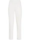 Brunello Cucinelli Silk-blend Cady Slim Trousers