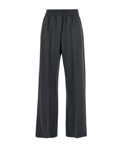 BRUNELLO CUCINELLI BRUNELLO CUCINELLI SIDE-POCKETED WIDE-LEG PANTS