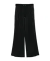Brunello Cucinelli Shiny Trims Pants Black